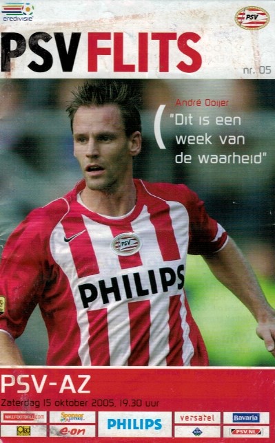 AZ Programma 15-okt-2005 PSV uit